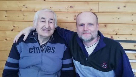 ...Dávní kamarádi na společné cestě...(i Láďa - fešák má nové zuby)