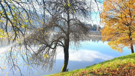 Podzimní krása přehrady